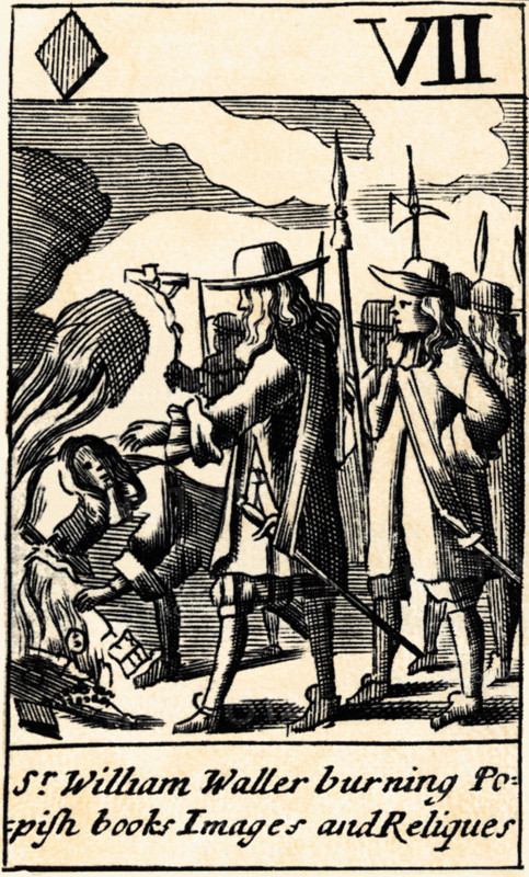 Jeux de cartes à l'époque de "l'affaire Titus Oates"