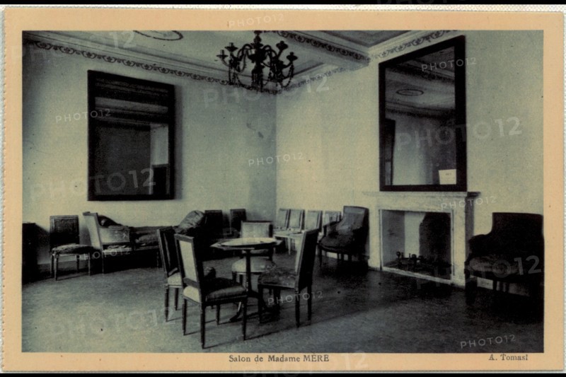 Maison de Napoléon 1er à Ajaccio. Salon de Madame Mère.