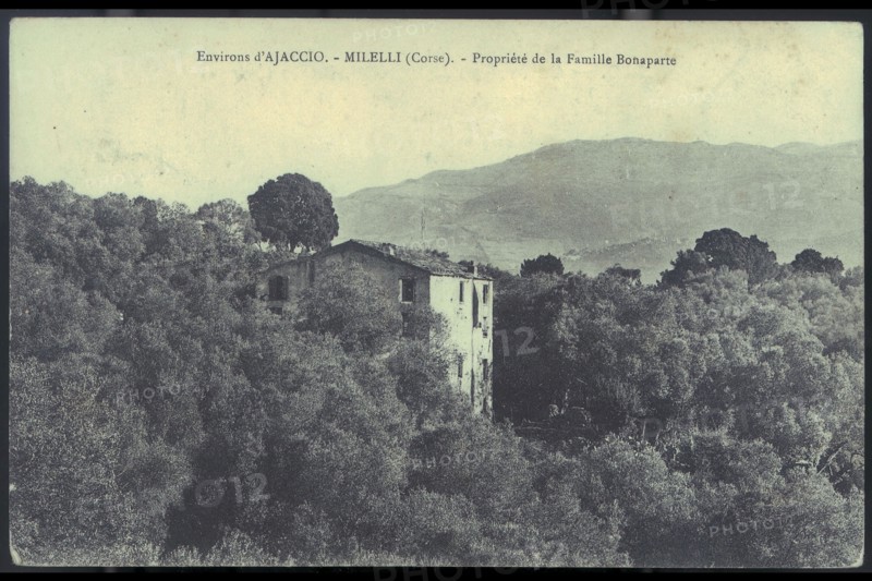 Milelli (outskirts of Ajaccio). Property of the Bonaparte family