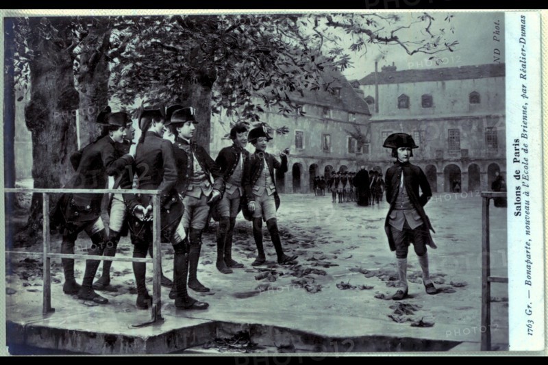 Bonaparte at the school of Brienne