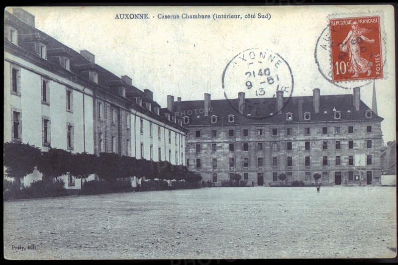 Chambure barracks. Auxonne.