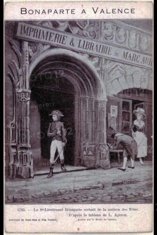 The Youth of Napoleon 1st: Napoleon Bonaparte in Valence.