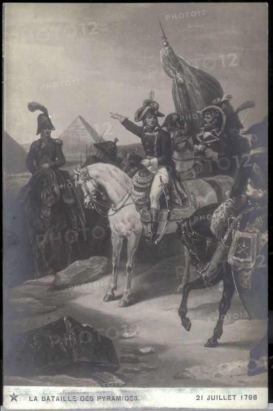 Napoléon Bonaparte : la bataille des Pyramides.