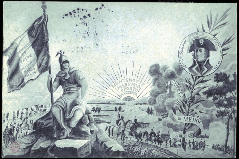 Napoleon Bonaparte. 
Battle of Marengo.