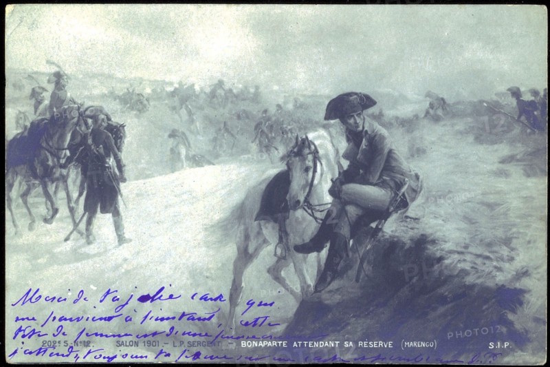 Napoleon Bonaparte During His Reserve at the Battle of Marengo.