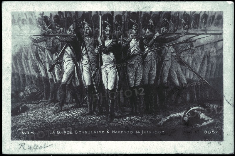 The Consular Guard During the Battle of Marengo.
