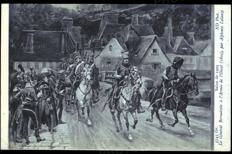 The General Bernadotte in the West Army.