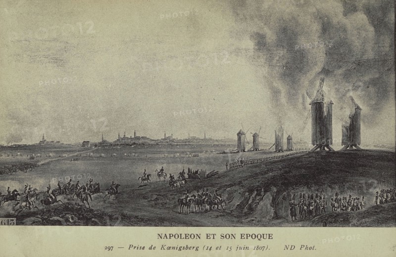 Prise de Koenisberg.
14-15 juin 1807
