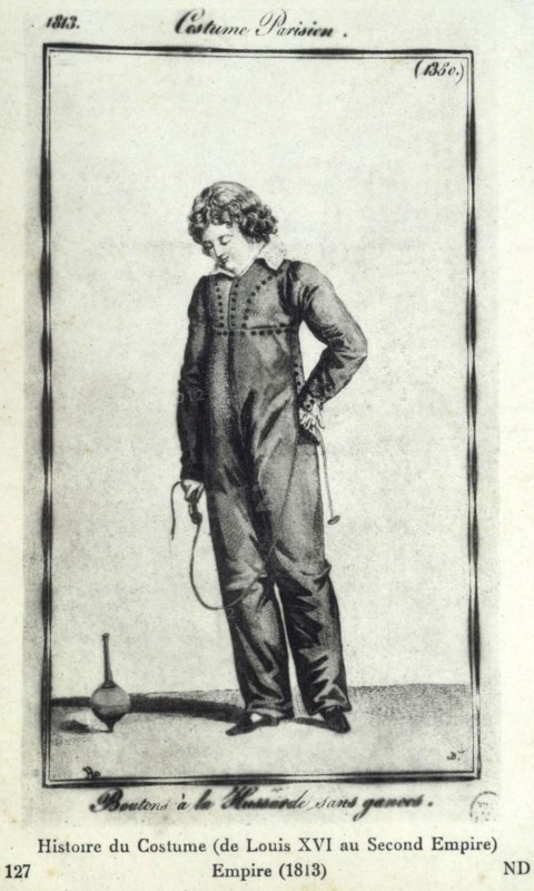 History of clothing: Parisian clothing
From Louis XVI to the Second Empire.
Empire 1813