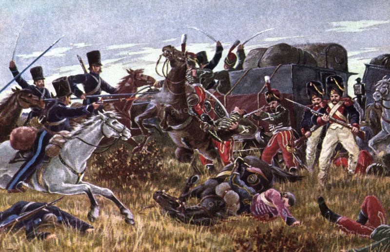 Bataille de Smolensk.
Campagne de Russie (juin-décembre 1812).
14 août 1812
