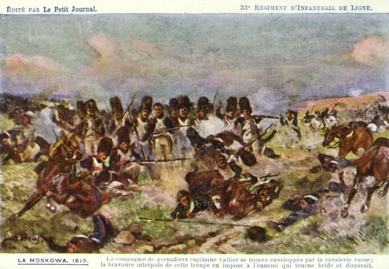 Bataille de Moskova.
5 septembre 1812