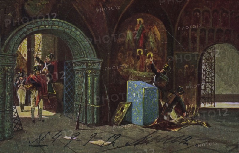 Campagne de Russie.
Ville de Moscou.
1812