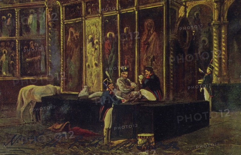Campagne de Russie : Prise de Moscou.
1812