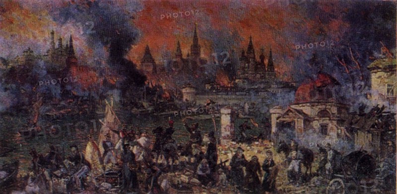 Campagne de Russie : prise de Moscou.
1812