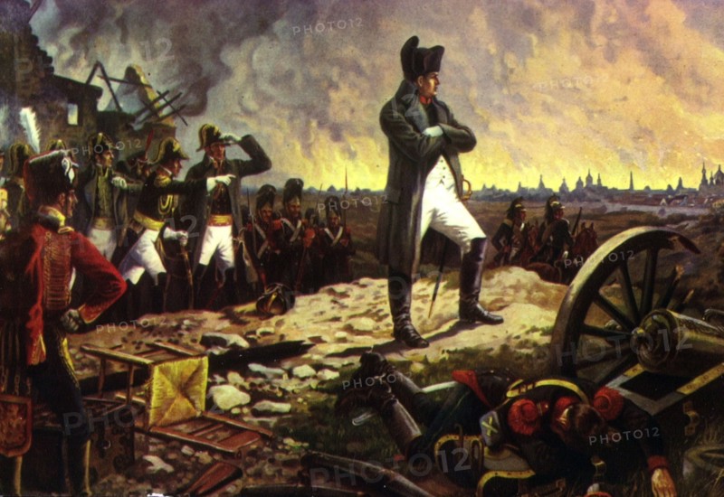 Campagne de Russie : Incendie de Moscou.
1812