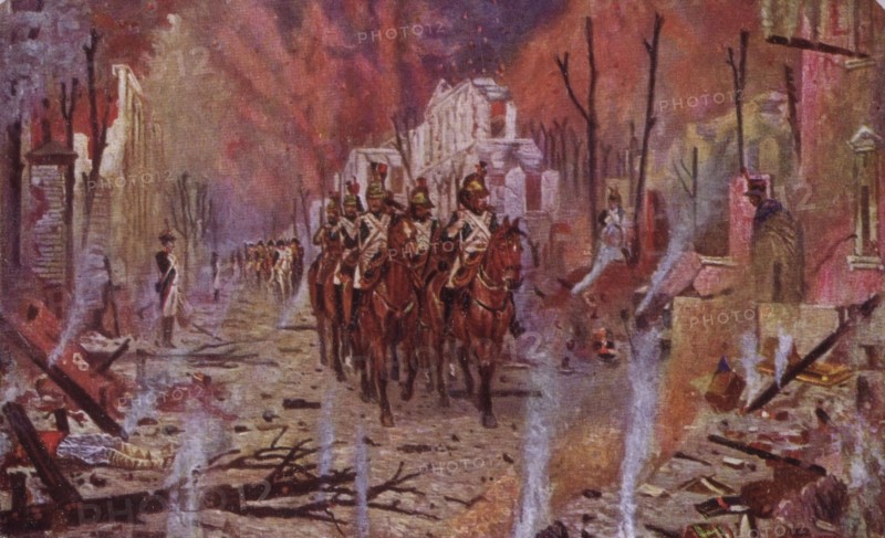 Campagne de Russie : incendie de Moscou.
1812