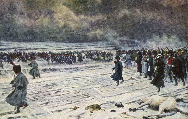 Campagne de Russie : épisode de la retraite de Russie.
1812