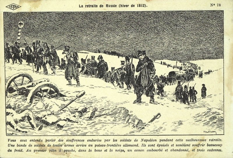 Campagne de Russie : épisode de la retraite de Russie.
1812