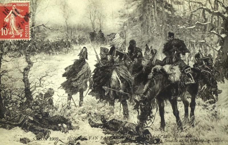 Campagne de Russie : épisode de la retraite de Russie.
1812