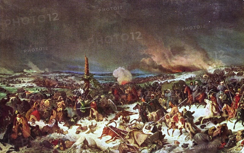 Campagne de Russie : épisode de la retraite de Russie.
Bataille de la Bérézina.
28 septembre 1812