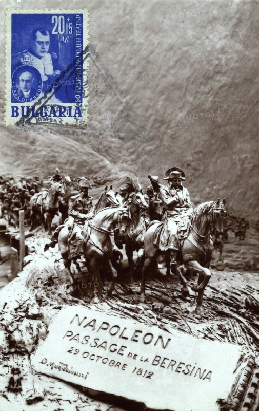 Campagne de Russie : Napoléon 1er et le passage de la Beresina.
29 octobre 1812