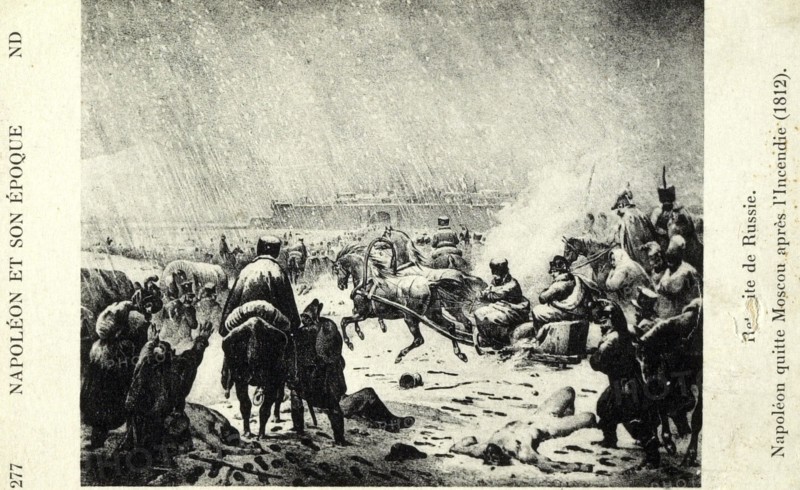 Campagne de Russie : épisode de la retraite de Russie.
1812