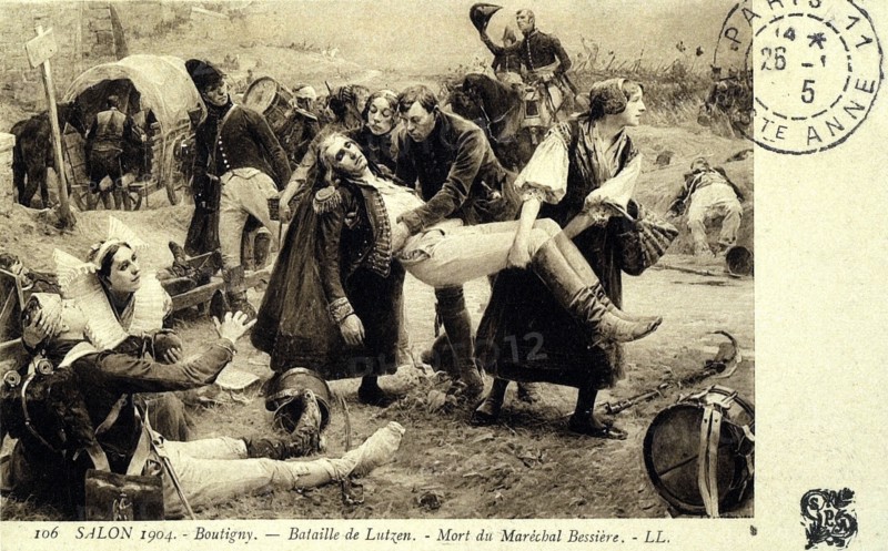 Campagne de Saxe : Bataille de Lützen.
Mort du maréchal Bessière.
1813