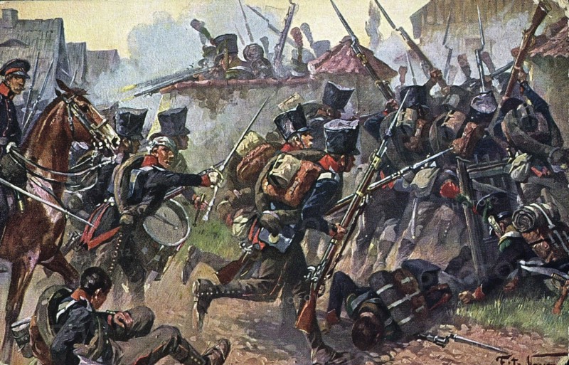 Battle of Lützen.
Saxony Campaign.
1813