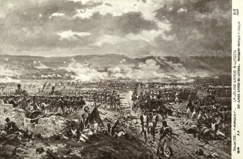 Battle of Lützen.
Saxony Campaign.
1813