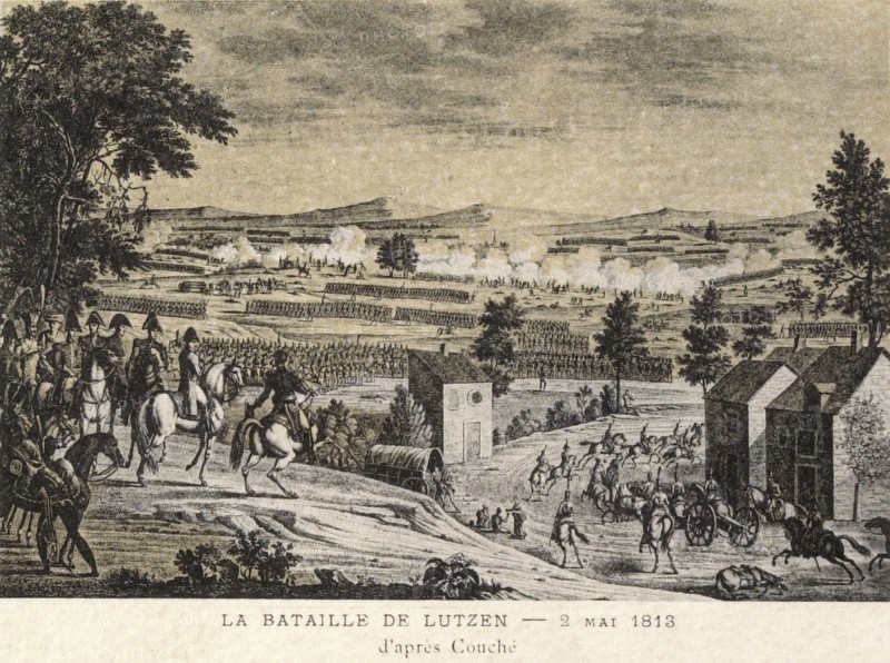 Battle of Lützen.
Saxony Campaign.
2 mai 1813