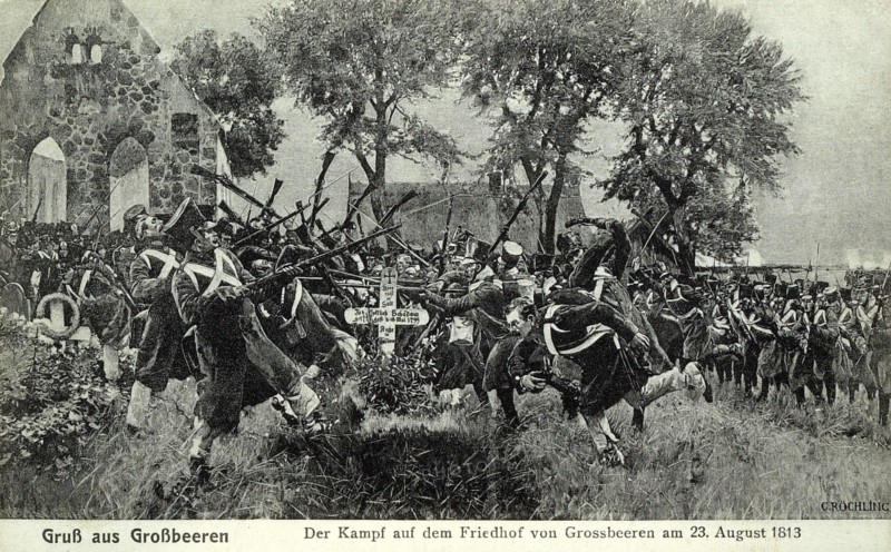 Campagne de Saxe.
Bataille de Grossbeeren.