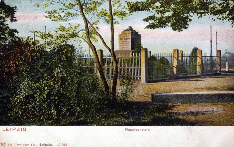 Monument commémoratif : bataille de Leipzig.
Campagne de Saxe.
16-18 octobre 1813