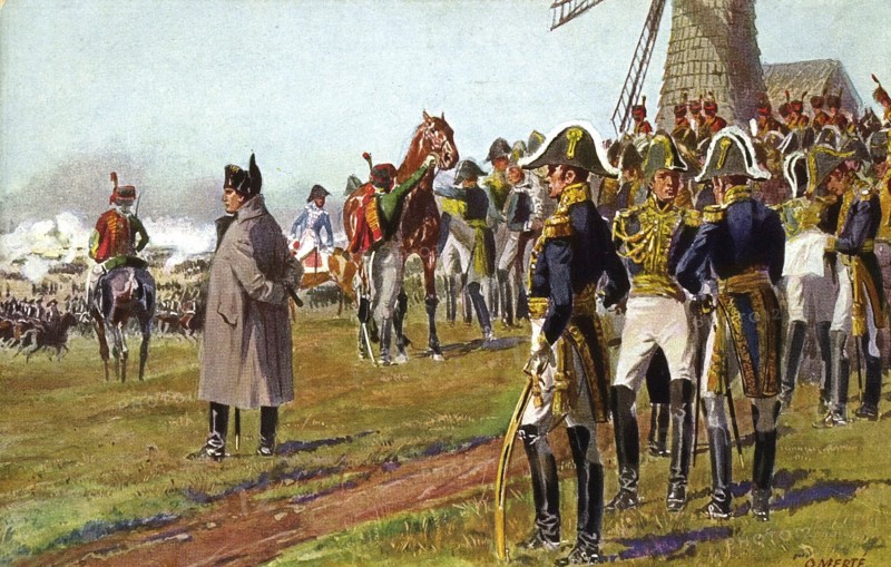 Napoléon 1er : bataille de Leipzig.
Campagne de Saxe.
16-18 octobre 1813