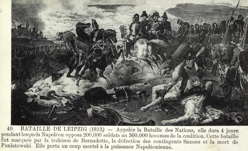 Battle of Leipzig.
Saxony Campaign.
16-18 octobre 1813