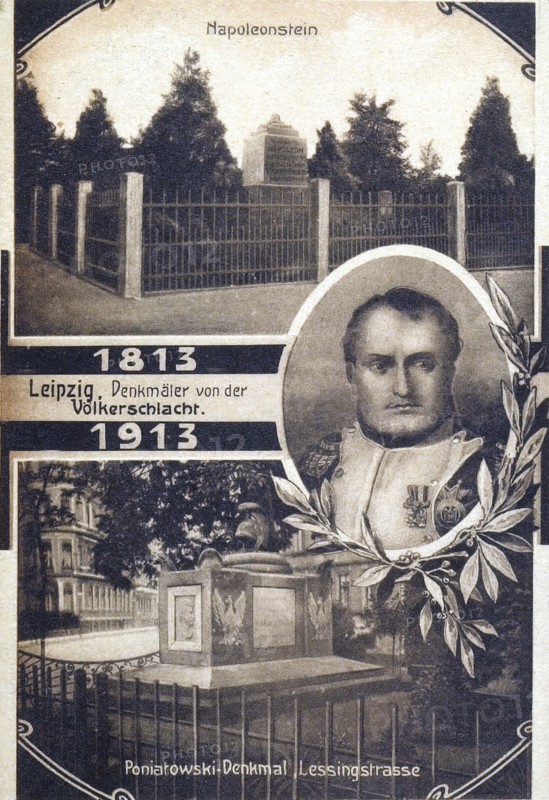 Commemorative monument: Battle of Leipzig.
Saxony Campaign.
16-18 octobre 1813