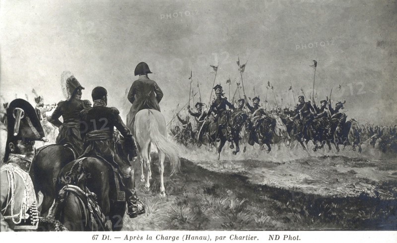 Napoléon 1er : bataille de Hanau.
Campagne de Saxe.
30 octobre 1813