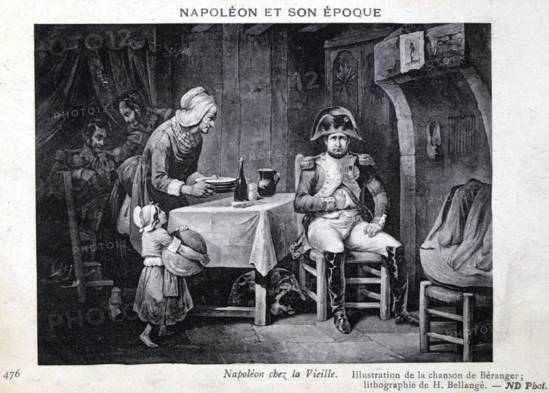 Napoleon I during the France Campaign.