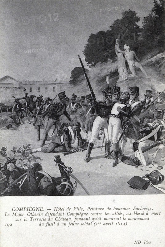 Mort du Major Othenin à Compiègne.