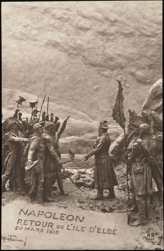 Napoleon I's return from the Island of Elbe.