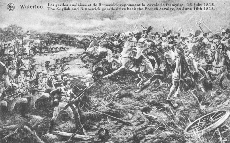 Bataille des Quatre-Bras, près de Waterloo (16 juin 1815)