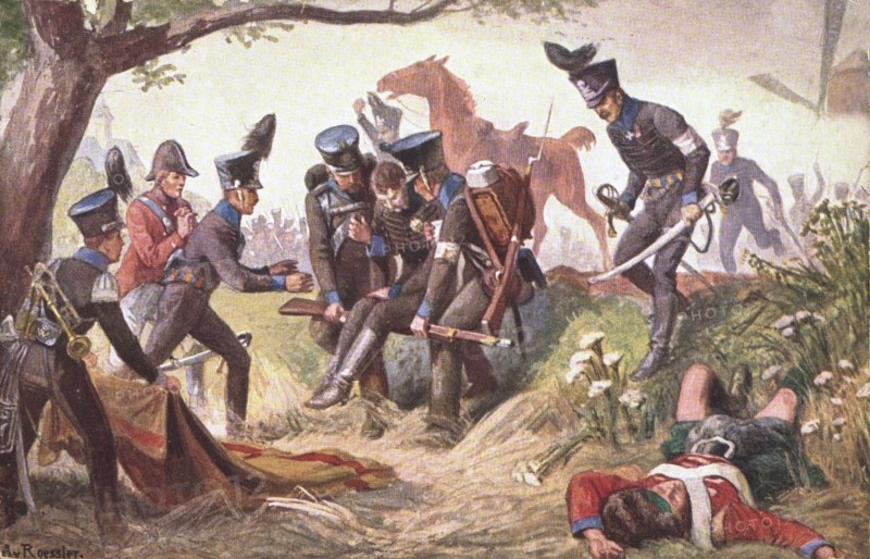 Bataille de Waterloo.