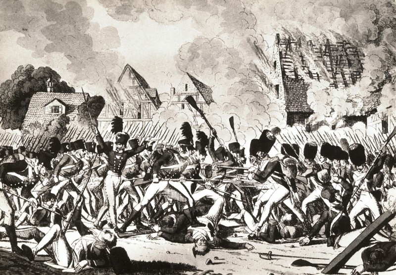 The Battle of Waterloo.