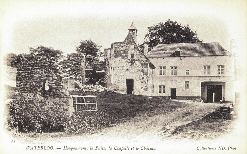 Bataille de Waterloo : Hougoumont.
