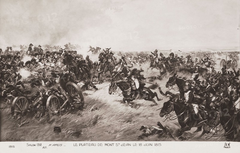 Bataille de Waterloo : le plateau de Mont-Saint-Jean.