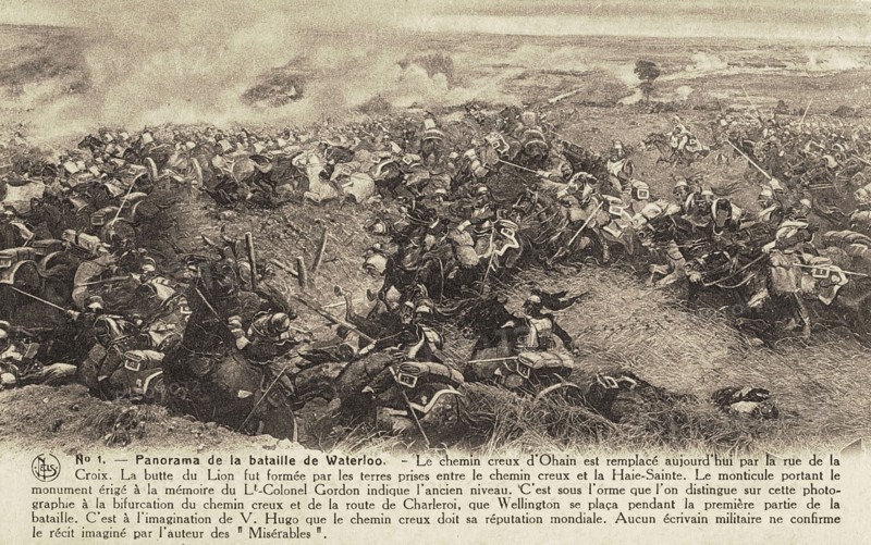 The Battle of Waterloo.