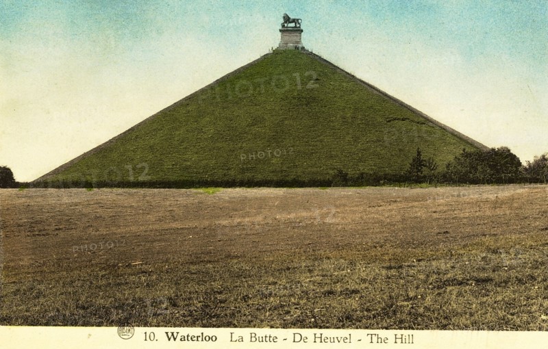 Waterloo : la butte du lion.