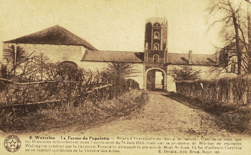 Waterloo: Papelotte Farm.