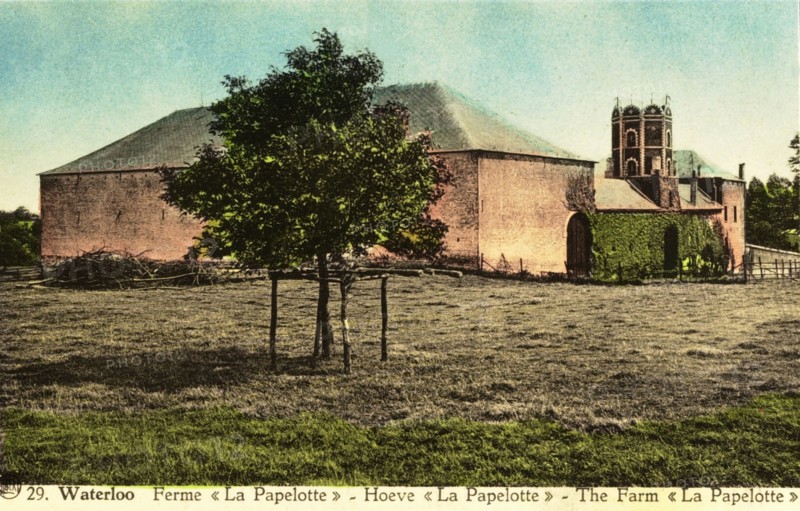 Waterloo : la ferme de Papelotte.