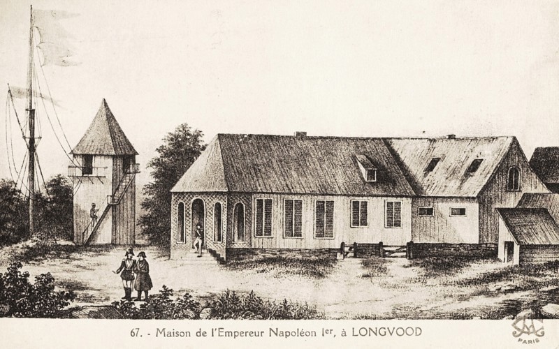 Maison de Napoléon 1er à Sainte-Hélène.