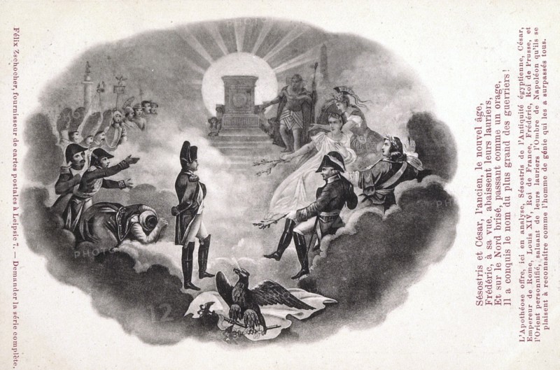 Allégorie représentant Napoléon 1er.